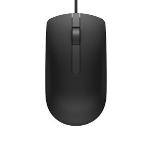DELL MS-116 Wired Optical Mouse (USB 3.0, USB 2.0, Black)