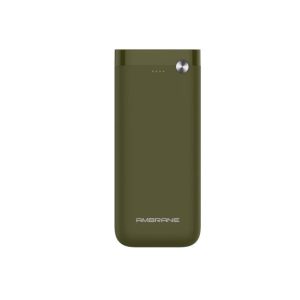 Ambrane 20000 mAh Power Bank (PP-20)  (Olive Green, Lithium Polymer)