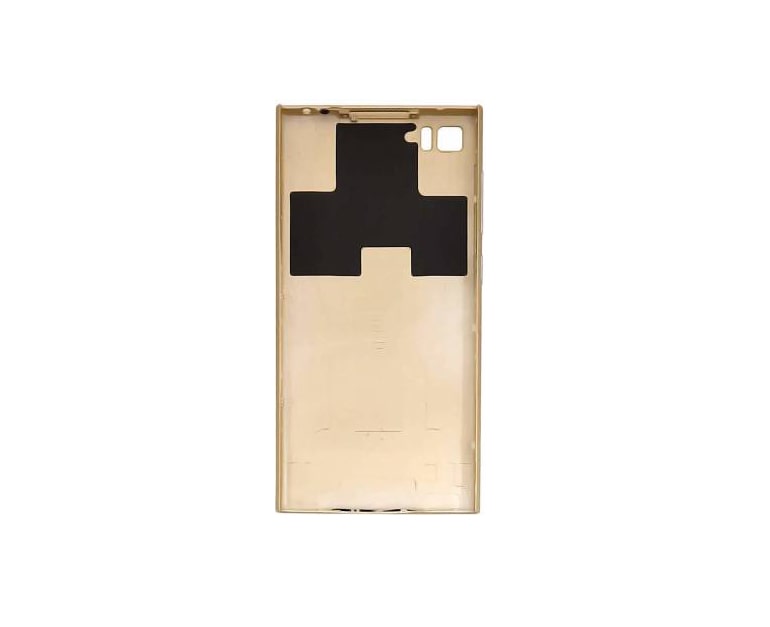 Mi Mobile Back Panel For Xiaomi Mi 3 With Sim Tray (Gold) Back Panel (Gold) - Image 2