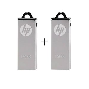 HP / Combo of 2Pcs / 16 GB / Pen Drive  (Silver)