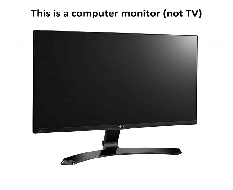 LG / 22 inch (55cm) / IPS Monitor - Full HD / IPS Panel with VGA / HDMI / DVI / Audio Out Ports / 22MP68VQ