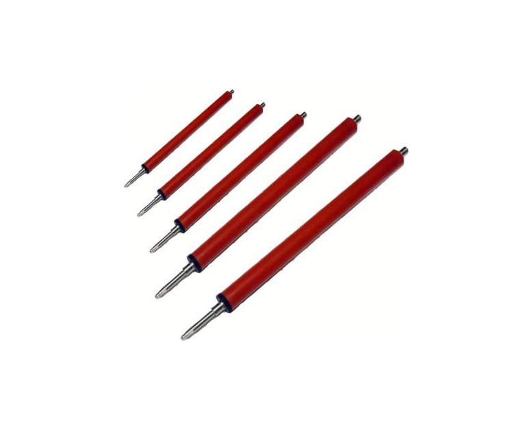 HP Premium Lower Fuser Pressure Roller for HP-1010 / M1005 / 1015 / 1018 / 1020 / 3015 / 3020 / 3030 Single Color (Red) (PACK OF 5)