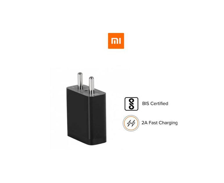 Fast Charge MDY08EX 2A with Micro USB High Speed & Sync USB Cable for MI REDMI Smartphones / 2.1A Mobile Charger with Detachable Cable (Black, Cable Included) - Image 4