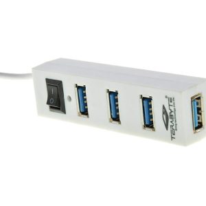 Premium / AV 4-Port / USB / Hub (White)