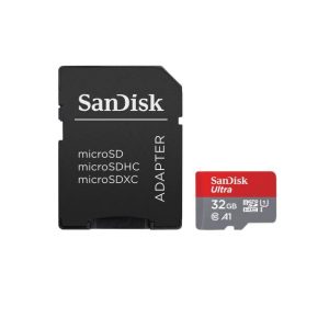 SanDisk Ultra 32 GB MicroSDHC Class 10 98 MB/s Memory Card  (With Adapter)