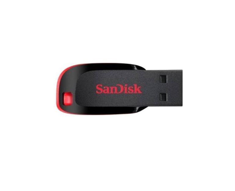 Sandisk Cruzer Blade / 32 GB (Black / Red) - Image 3