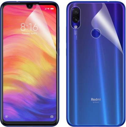 MI Front & Back Case for Mi Redmi Note 7 / Mi Redmi Note 7 Pro / Mi Redmi Note 7S (Black / Dual Protection)