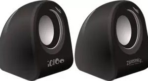 ZEBRONICS ZEB-IGLOO 2.0 Speaker 5 W Mobile/Tablet Speaker  (Black, 2.0 Channel)