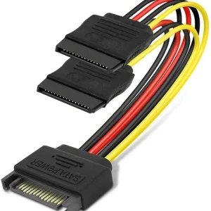 15 pin Male Sata to 15 pin Sata Female