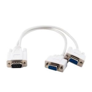 Serial female to Serial male Y Cable