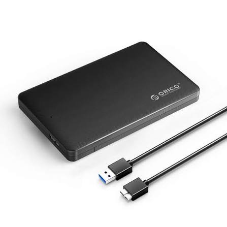 Black HDD Enclosure 3.0
