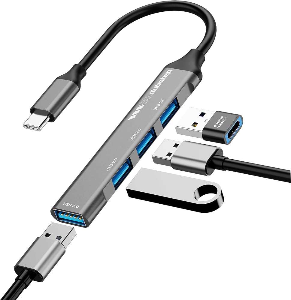 Slim Metal USB hub - Image 3